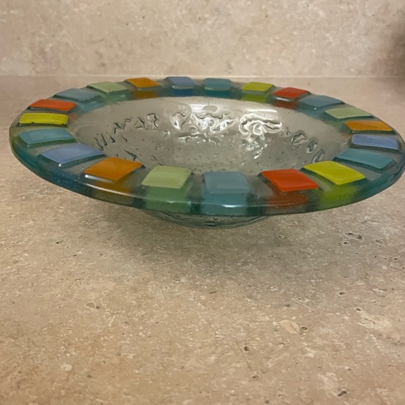 Villeroy & Boch Alea Vitrum Glass Bowl Multi Colored Small - Picture 3 of 3
